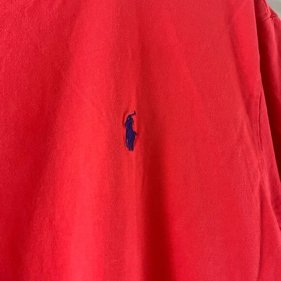 Polo Ralph Lauren Salmon Colored Tee Shirt T-Shirt XL Embroidered Pony - Picture 3 of 5